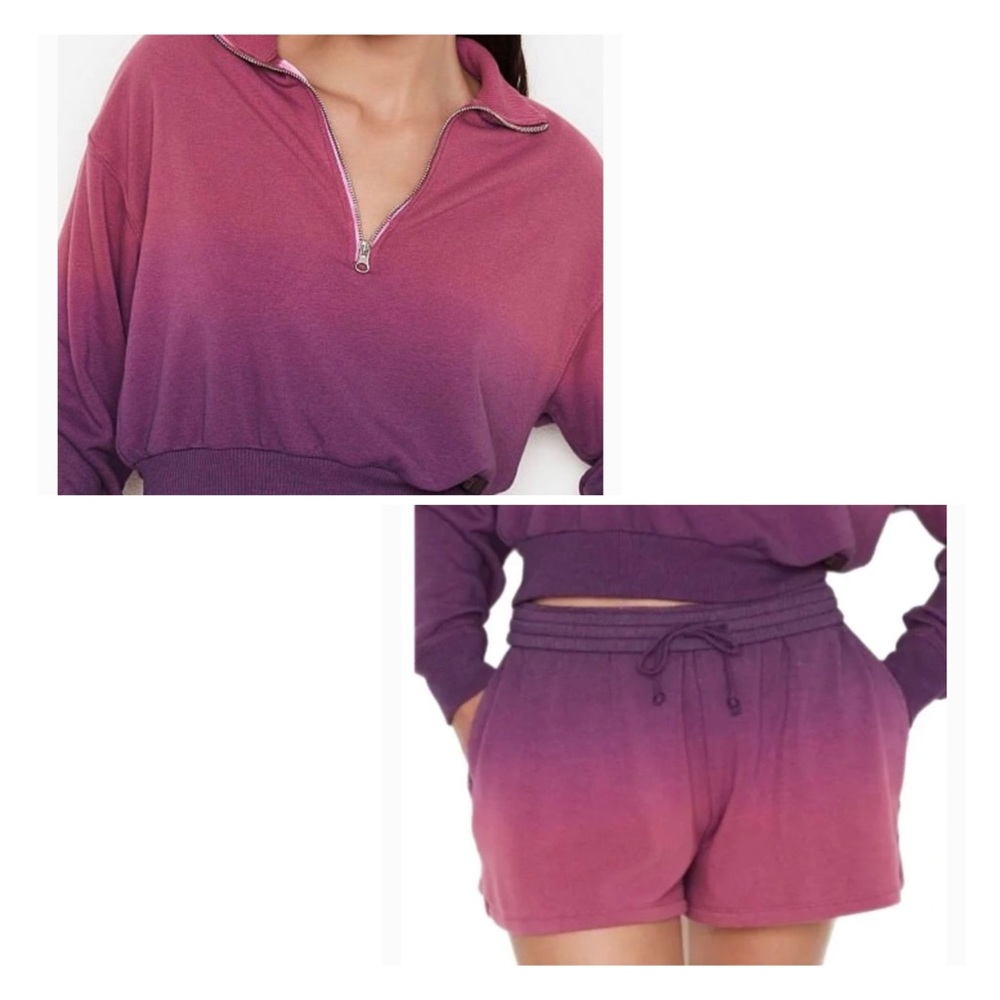Victoria’s Secret Ombré Sweatshirt and Shorts